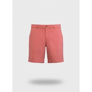 Coolkeep Stretch Performance Shorts Coral Red Heathered Size 42 Active Golf